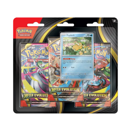 Mega Evolution – Tripack – Psyduck