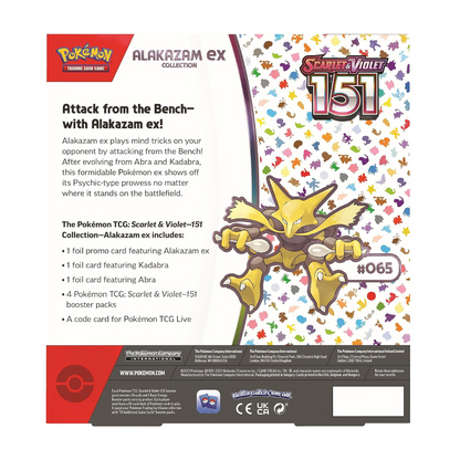 151  Alakazam Ex Box - Scarlet & Violet