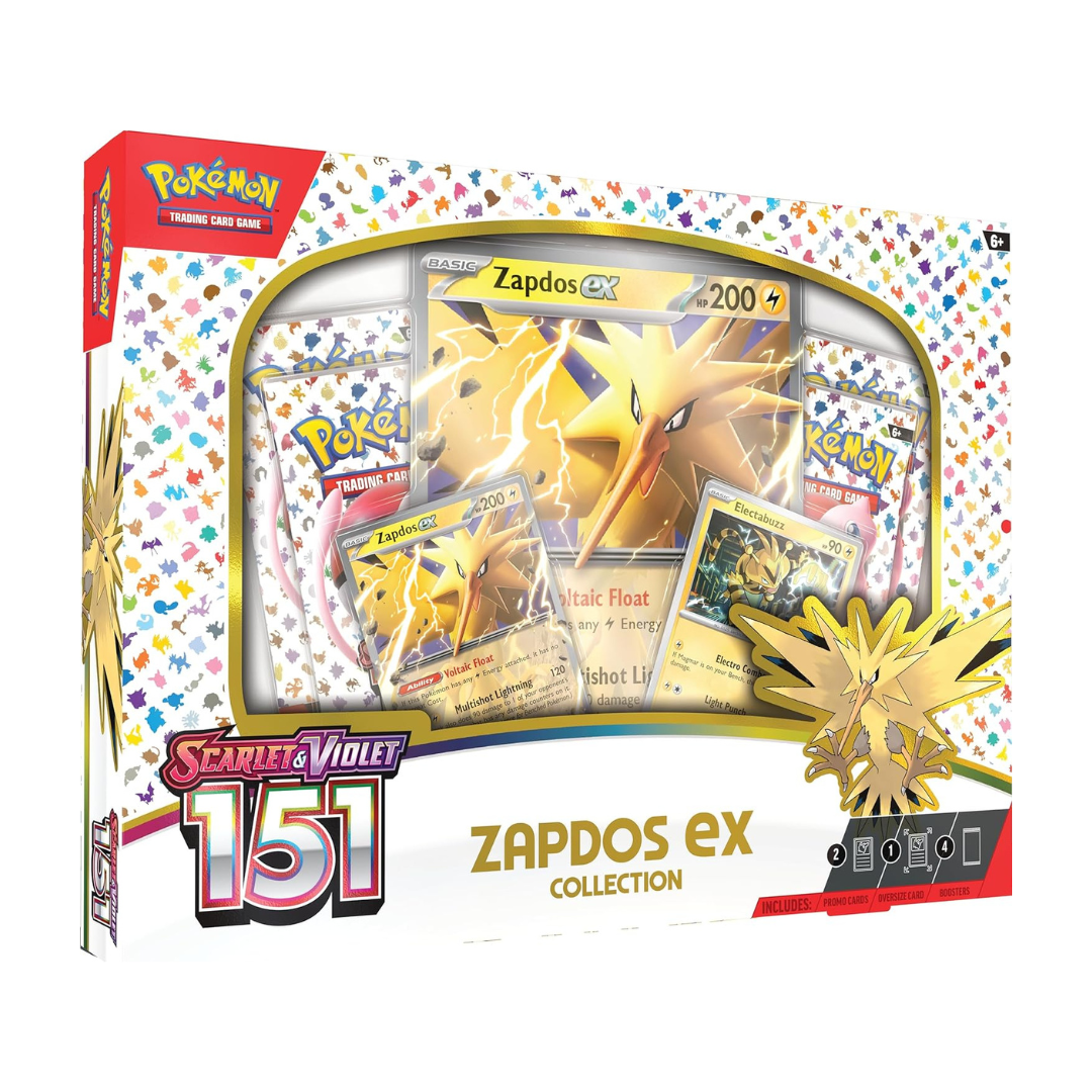 151  Zapdos Ex Box - Scarlet & Violet